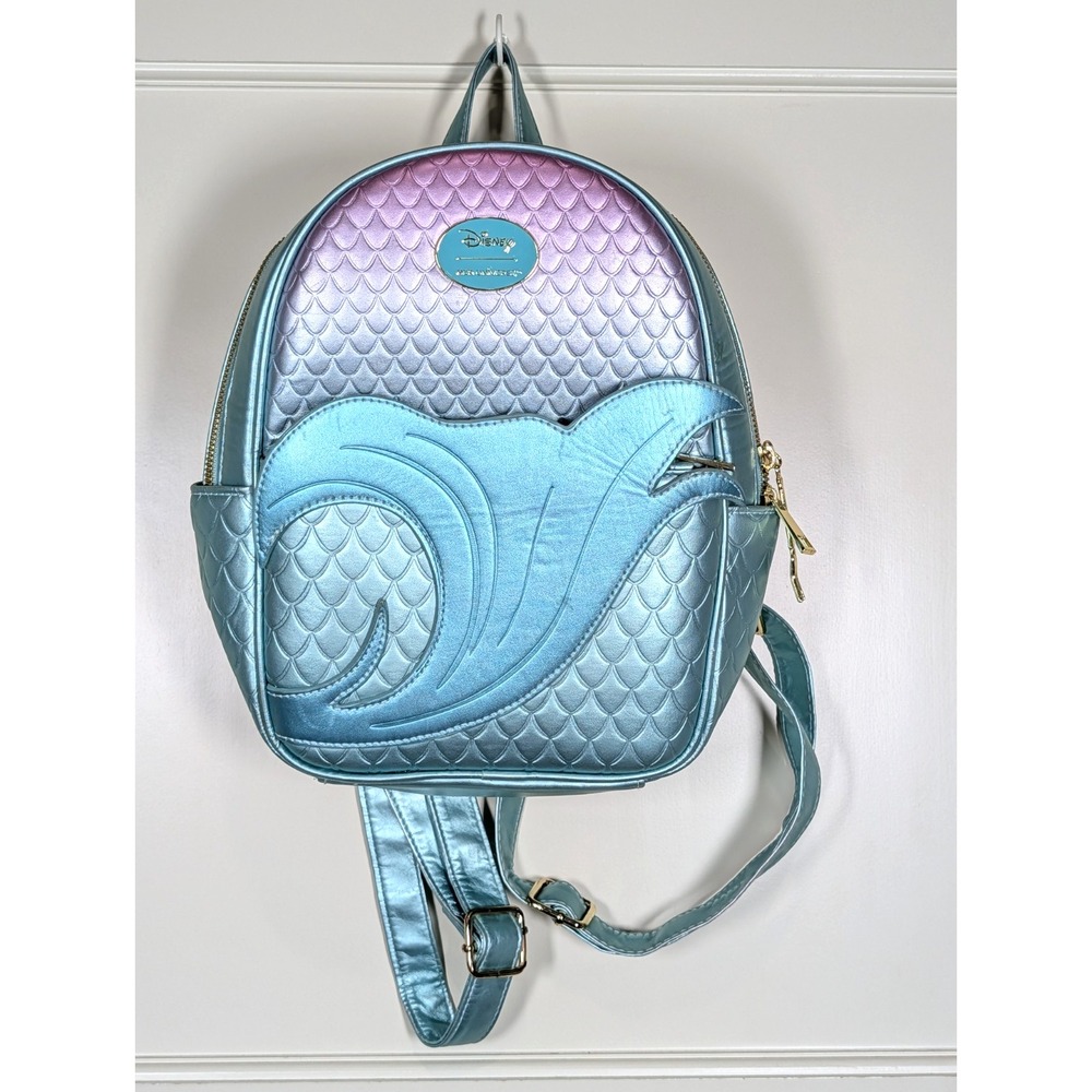 Her Universe Disney The Little Mermaid Ombre Scales Mini Backpack